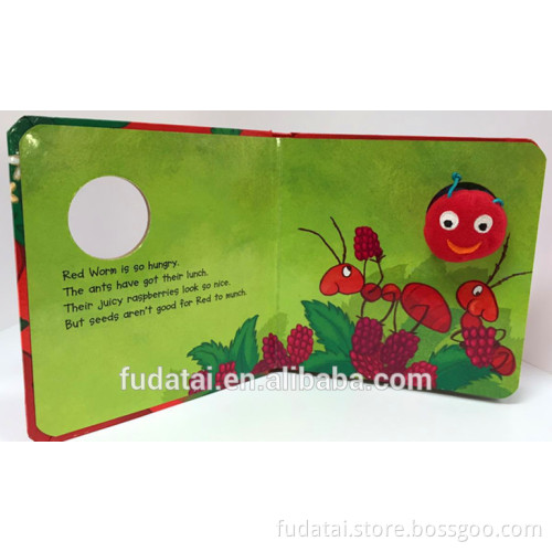 FDT customized top quality and fantastic toy board book with hard cover